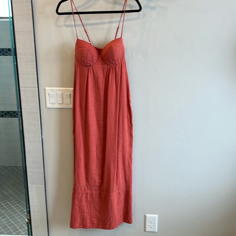 ViX long orange dress, never worn size M
